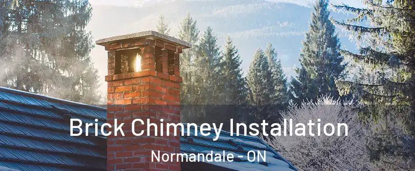  Brick Chimney Installation Normandale - ON