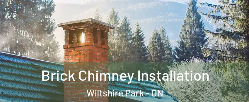  Brick Chimney Installation Wiltshire Park - ON
