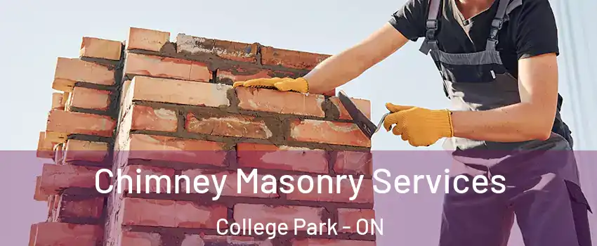  Chimney Masonry Services College Park - ON