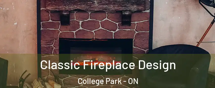  Classic Fireplace Design College Park - ON