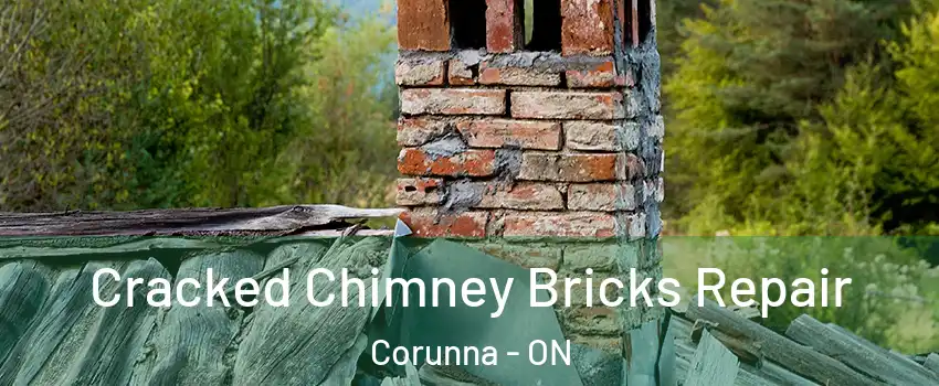  Cracked Chimney Bricks Repair Corunna - ON