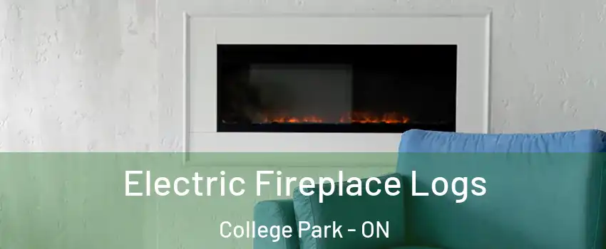  Electric Fireplace Logs College Park - ON