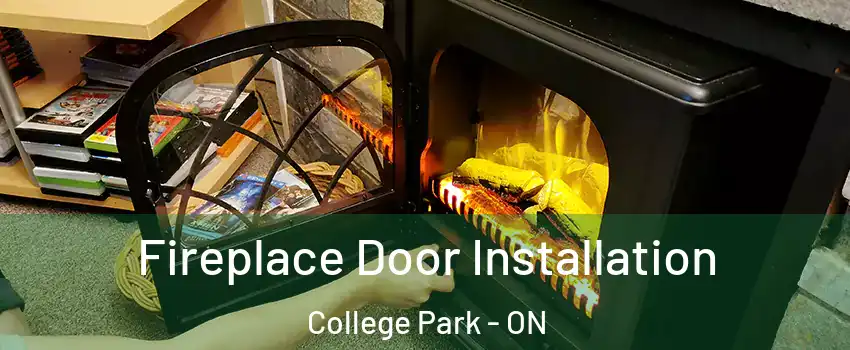  Fireplace Door Installation College Park - ON