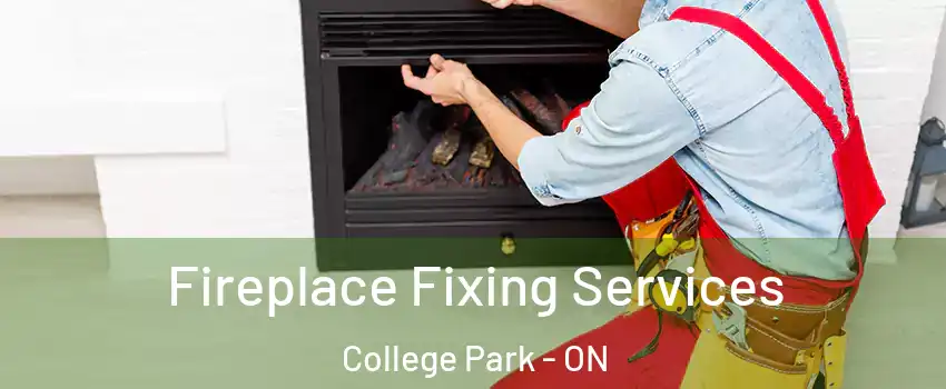  Fireplace Fixing Services College Park - ON