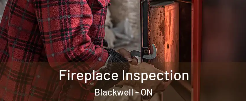  Fireplace Inspection Blackwell - ON