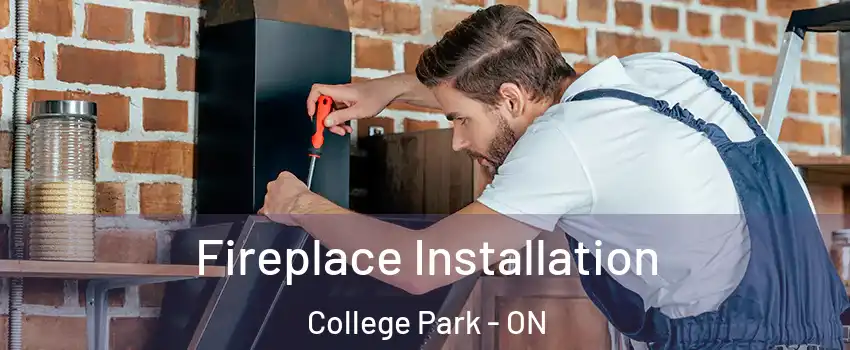  Fireplace Installation College Park - ON