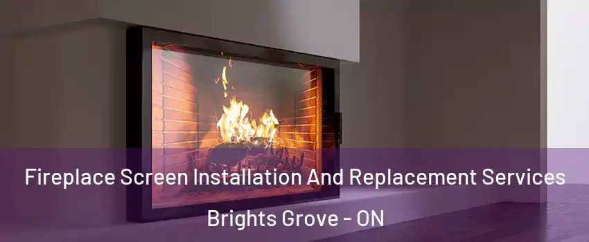  Fireplace Screen Installation And Replacement Services Brights Grove - ON