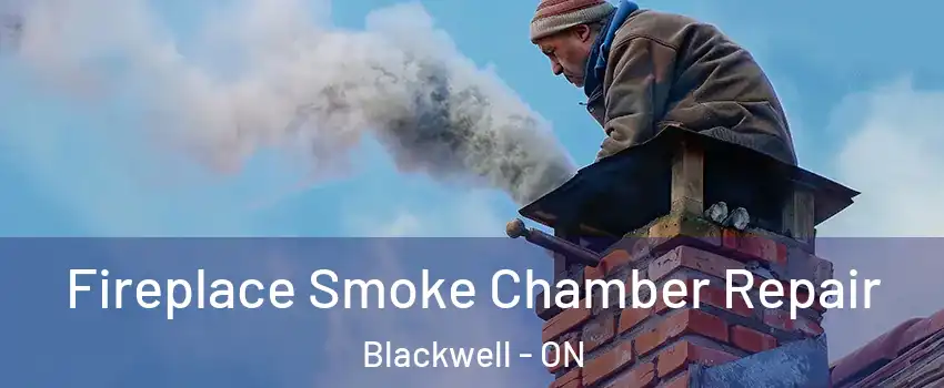  Fireplace Smoke Chamber Repair Blackwell - ON