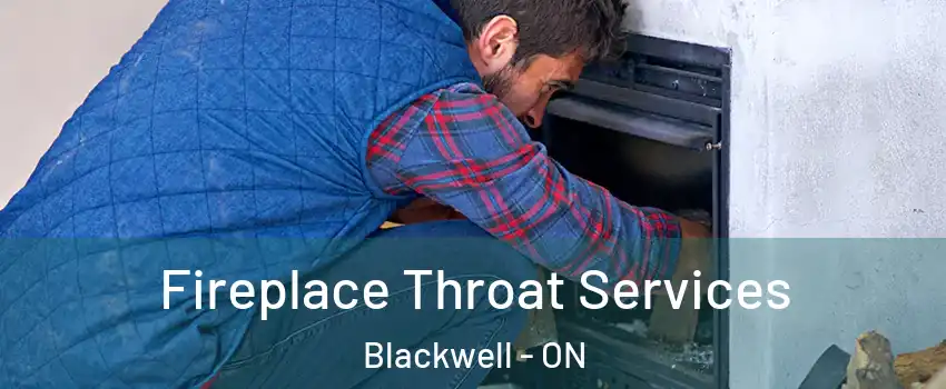  Fireplace Throat Services Blackwell - ON