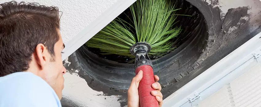 Clogged Air Duct Cleaning Process in Normandale, ON