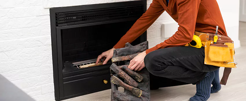 Metal Fireplace Installation in Point Edward, Quebec