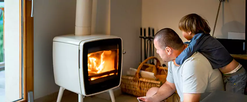 Morso Cast Iron Fireplace Insert Installation in Point Edward, ON