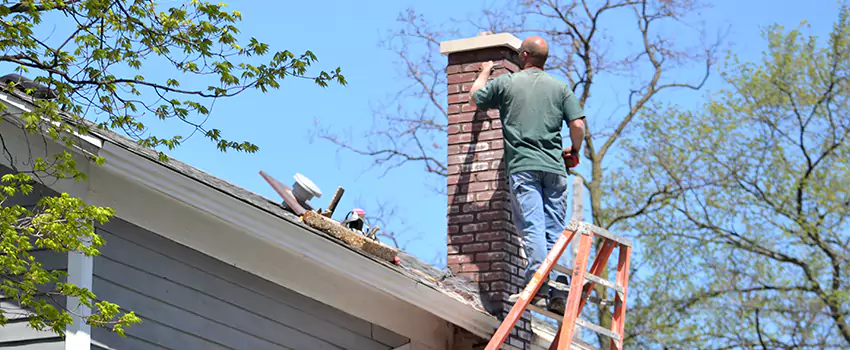 Chimney Crown Repair in College Park, Quebec