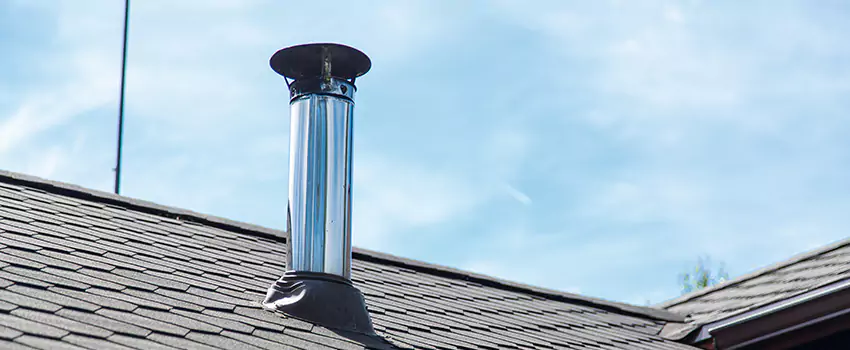 Outdoor Metal Chimney Installation in Point Edward, Quebec