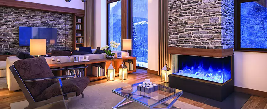Dynamic Flame Color Fireplace Installation in College Park, ON