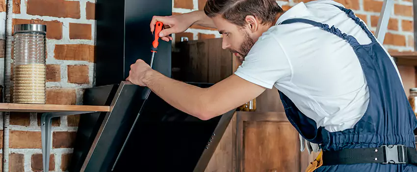 Old Rusted Metal Fireplace Repair And Replacement in Point Edward, ON