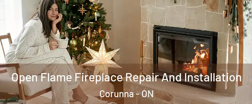  Open Flame Fireplace Repair And Installation Corunna - ON