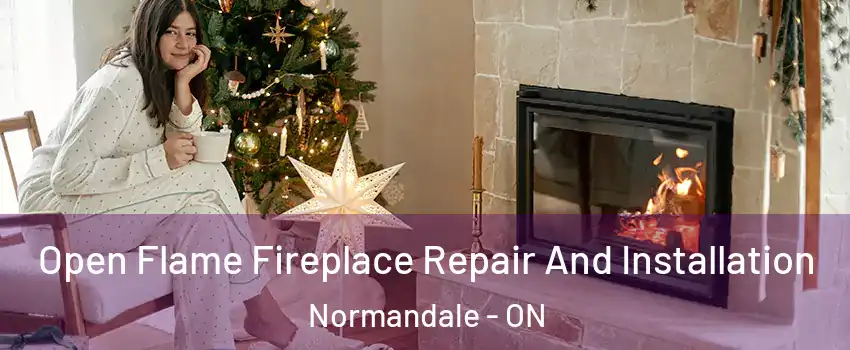  Open Flame Fireplace Repair And Installation Normandale - ON
