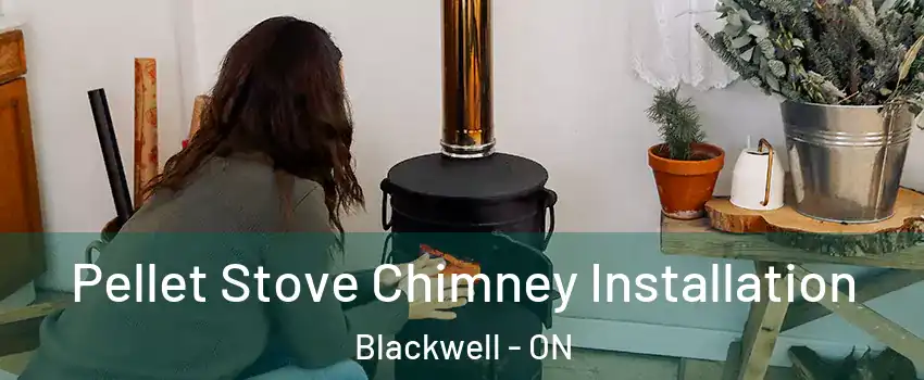  Pellet Stove Chimney Installation Blackwell - ON