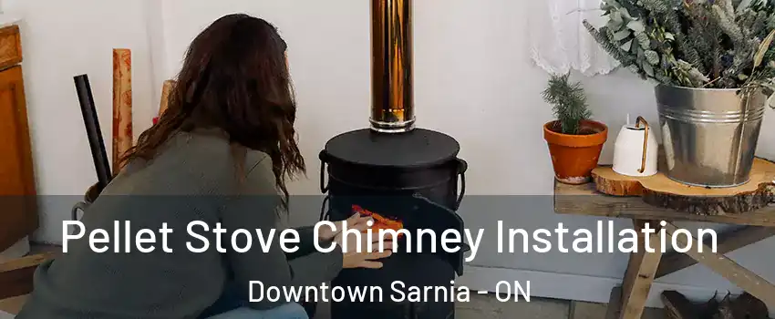  Pellet Stove Chimney Installation Downtown Sarnia - ON