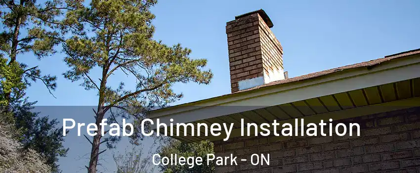  Prefab Chimney Installation College Park - ON