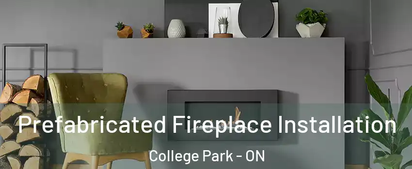  Prefabricated Fireplace Installation College Park - ON